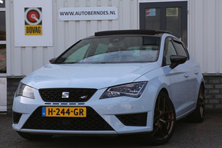 SEAT Leon 2.0 TSI Cupra 280PK Aut.*Perfect Onderh.*Pano/Sportuitlaat/Leder/Stoelverw./ACC/Full Link/Front Ass./Rijstrook/Climate-Control/Parkeersens.V+A/18 inch LM*