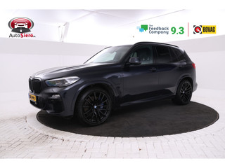 BMW X5 xDrive45e High Executive M-sport, All black! Luchtvering, Adaptief,  Panoramadak, Apple Carplay
