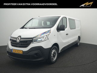 Renault Trafic 2.0 dCi 120 T29 L2H1 DC Comfort - Dubbele Cabine - Kastinrichting! - All Seasonbanden - Cruise Control - Trekhaak