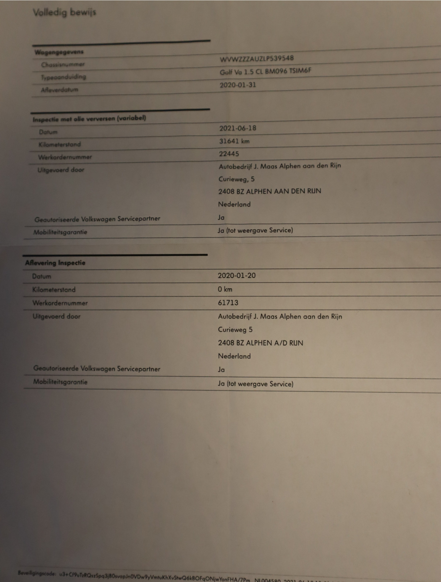 Hoofdafbeelding Volkswagen Golf