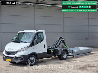 Iveco Daily 35C16 3.0L 160PK Haakarm Airco Cruise Euro6 Kipper Hooklift Abrollkipper 2m3 Airco Cruise control