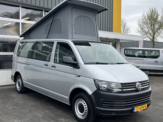 Volkswagen Transporter Kombi 9-persoons 2.0 TDI L2H1 Buscamper Zelfbouw camper incl. "camproof slaaphefdak" airco 2-2-2-3 opstelling