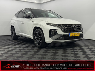 Hoofdafbeelding Hyundai Tucson Hybrid Hyundai Tucson Hybrid 1.6 T-GDI HEV N Line Facelift Half leder, Clima, Camera, Navi, Cruise control adaptief, 5 jaar garantie