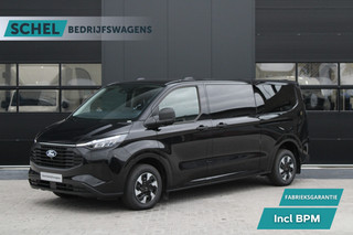 Ford Transit Custom 340 2.5 PHEV L2H1 Kombi Trend 9 zits - 2x Schuif - Navi - Trekhaak - LED - Stoel-stuurverwarming - Rijklaar