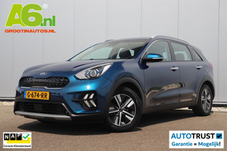 Kia Niro 1.6 GDi Hybrid DynamicLine Automaat Half Leder Navigatie Camera Adaptive Cruise Lane Assist Clima Carplay Android