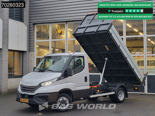 Iveco Daily 35C21 3.0L Automaat 210PK Open Laadbak Dubbellucht 2025-Model 3,5T Trekvermogen LED ACC Airco CarPlay Euro6 Tipper Benne Kieper Airco