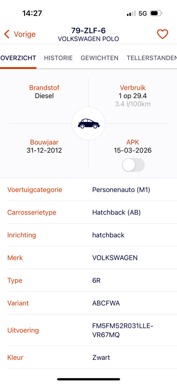 Hoofdafbeelding Volkswagen Polo