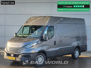 Iveco Daily 35S21 3.0L Automaat L2H2 210PK 2025-Model 3,5t Trekgewicht ACC LED Navi LM-Velgen Camera Euro6 L2 12m3 Airco