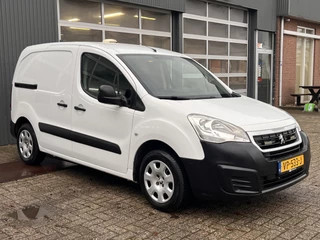 Peugeot Partner 120 1.6 BlueHDi 100pk L1 XR Airco Cruise Trekhaak Kastinrichting Parkeerhulp Schuifdeur 1 eigenaar Dealer onderhouden Euro 6 L1 H1 Bestel Servicewagen