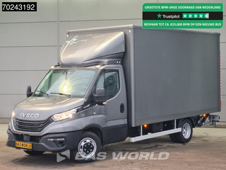 Iveco Daily 35C18 3.0L Automaat 180PK 1000KG Laadklep Zijdeur 2025-Model Bakwagen Dubbellucht ACC LED Navi Airco D'Hollandia 3,5t Trekgewicht Euro6 Meubelbak Koffer 21m3 Airco