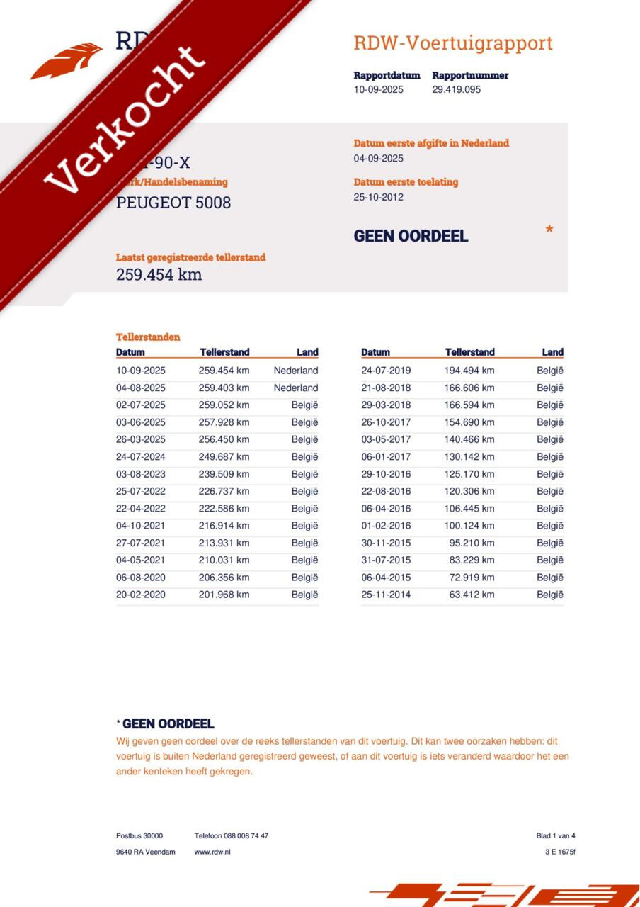 Hoofdafbeelding Peugeot 5008