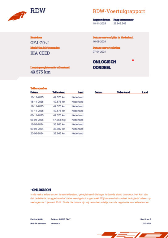 Hoofdafbeelding Kia Ceed Sportswagon