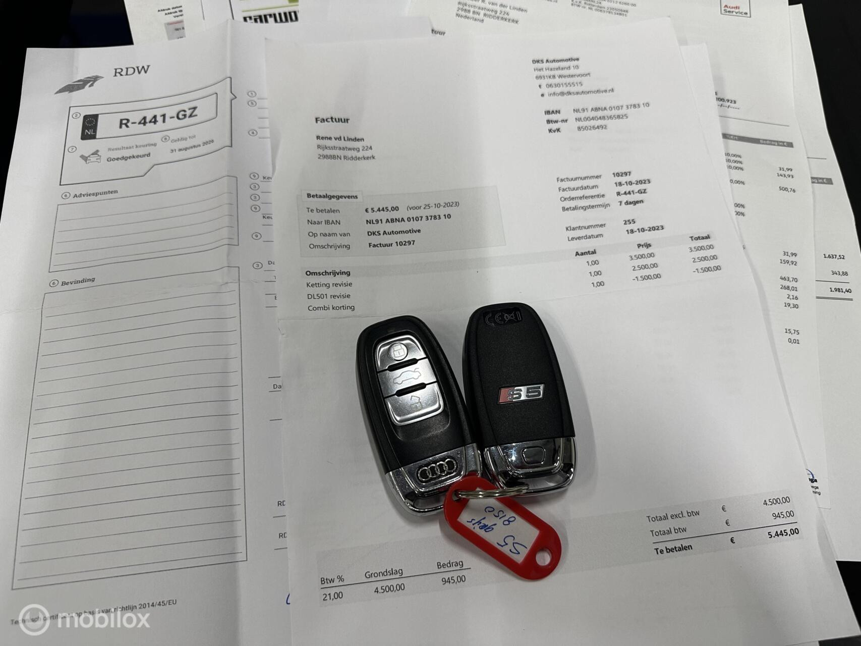 Hoofdafbeelding Audi S5