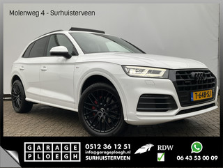 Audi Q5 3.0 TDI 6-Cil 286pk Quattro Sport S Line Black Edition Pano Leer Virtual-Cockpit Bommetje!