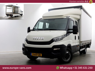 Iveco Daily 40C18 3.0 180pk D.C. Bakwagen met laadklep 1000kg en schuifzeilen 04-2019