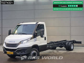 Iveco Daily 72C18 3.0L Automaat 510WB Luchtvering Camera Chassis Cabine Fahrgestell LED ACC Airco