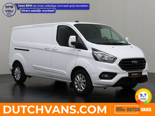 Ford Transit Custom 2.0TDi 130PK Lang Limited | Navigatie | Camera | 3-Persoons | Airco | Cruise