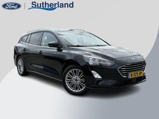 Ford Focus Wagon 1.0 EcoBoost Titanium Wagon | Winter Pack | Adaptive cruise control | Camera | Navigatie | 17 inch | Reservewiel