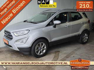 Ford EcoSport 1.0 Titanium, stoel-, stuur-, voorruitverw., clima, cruise, camera