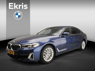 BMW 5 Serie Sedan 520i | Laserlicht | Leder | Navigatie | Trekhaak | Active cruise | Comfortzetels | Stoelverwarming | DAB | Alu 18 inch