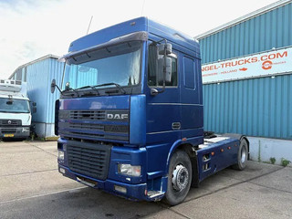 DAF 95.380 XF SPACECAB (EURO 2 / ZF16 MANUAL GEARBOX / HYDRAULIC KIT / P.T.O. / SIDE SKIRTS / AIRCONDITIONING)