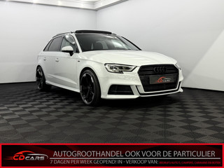 Audi A3 Sportback 35 TFSI S-line 3x S-line, Pano, Half leder, Virtual desk, Navi, Parkeersensoren, Cruise control, Bang&olufsen, Lichtmetalen velgen