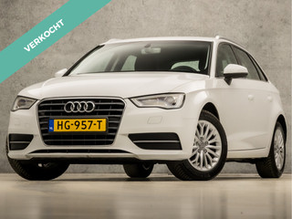 Audi A3 Sportback 1.4 TFSI Sport 150Pk Automaat (GROOT NAVI, CLIMATE, LEDER, DAKRAILS, SPORTSTOELEN, PARKEERSENSOREN, XENON, CRUISE, BLUETOOTH, LM VELGEN, NIEUWE APK, NIEUWSTAAT)