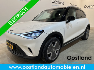 Hoofdafbeelding smart #1 smart #1 Pro / Panoramadak / Adaptieve Cruise Control / 360° Camera / LED / CarPlay / Elektrisch Stoelen / Stoelverwarming / Stuurverwarming / 10.700 KM !!