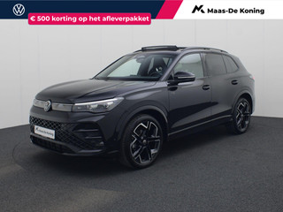 Volkswagen Tiguan 1.5TSI/150PK R-Line Black Style DSG · Panoramadak · Trekhaak · 360°Camera + Parkeersensoren · Garantie tot 01-10-2026