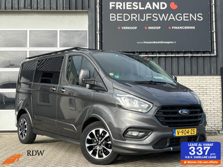 Ford Transit Custom 310 170pk Sport Dubbele Cabine Trekhaak/Carplay/Camera/Navi/Stoelverwarming/18"