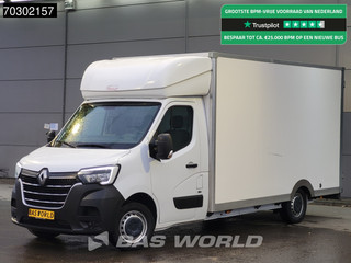 Renault Master 145PK Lowliner Bakwagen LED Navi Airco Cruise Euro6 Meubelbak Koffer Airco Cruise control