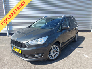 Ford Grand C-Max 1.0 Titanium, airco,cruise,navigatie/camera,stoel/stuurverwarming,voorruit verwarmd,parkeersensoren,