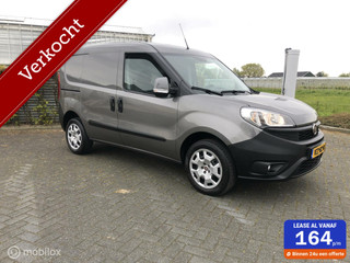 Fiat Doblò Cargo 1.4 Fire Benzine 2017 Slechts 74.000KM  Klima PDC Schuifdeur Grijs Mett Etc!