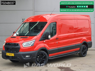Ford Transit 165pk Automaat Limited Black Edition Raptor Grill 2025-Model L3H2 CarPlay Xenon Camera Airco Cruise Parkeersensoren Euro6 L3 11m3 Airco Cruise control