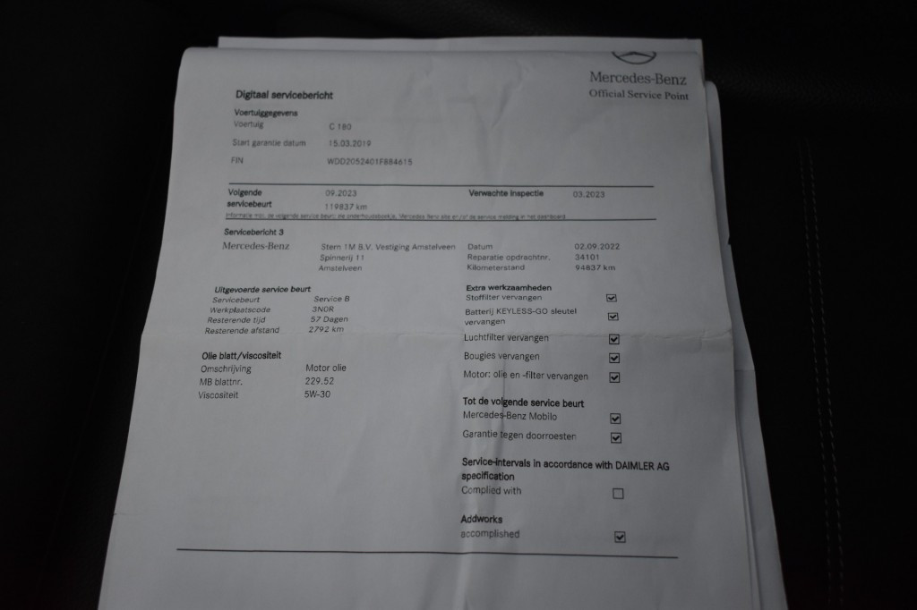 Hoofdafbeelding Mercedes-Benz C-Klasse