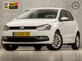 Volkswagen Polo 1.0 Luxury Sportline (SCHERM, CLIMATE, CRUISE, STOELVERWARMING, SPORTSTOELEN, LM VELGEN, PARKEERSENSOREN, GETINT GLAS, NIEUWE APK, NIEUWSTAAT)