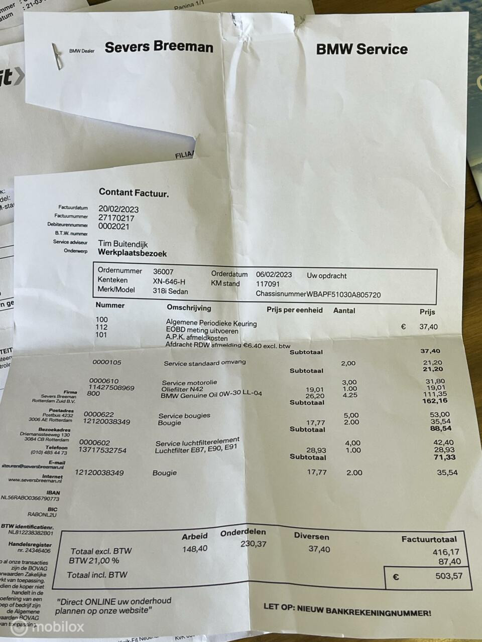 Hoofdafbeelding BMW 3 Serie