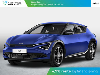 Hoofdafbeelding Kia EV6 Kia EV6 Light Edition 63 kWh l Yacht Blue l 428 km Actieradius