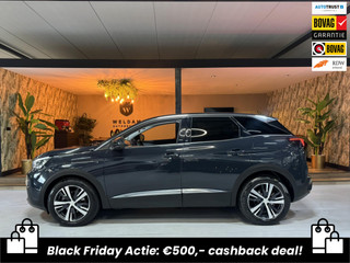 Peugeot 3008 1.2 PureTech Allure Garantie Memory Leder 360 Blindspot StoelVW Carplay ACC Lane Clima Navi Led Rijklaar
