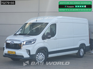 Maxus eDELIVER 9 204pk Elektrisch L3H2 WLTP 398km 89kWh Snelladen LED ACC Airco Cruise Camera Parkeersensoren L3 10m3 Airco
