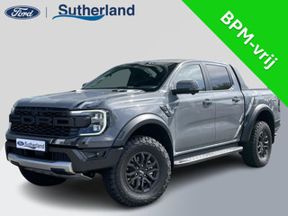 Ford Ranger 3.0 EcoBoost Raptor 288pk V6 Automaat Rijklaar! | Conquer Grey Metallic | Raptor Pack   Nieuw Model | SYNC4 | 2.500kg Trekgewicht | Matrix LED Koplampen | Prijs incl. ombouwkosten Grijs Kenteken