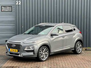 Hyundai Kona 1.6 GDI HEV Premium|Automaat|Cam|Leder|Keyless|Hu|ACC|Dealer OH