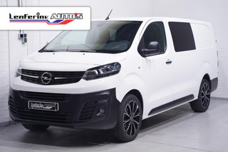 Opel Vivaro 2.0 CDTi 122 pk L3 Dubbel Cabine Navi, Camera Cruise Control, 19" LMV, Laadruimte Pakket, PDC V+A