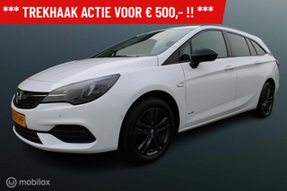 Opel Astra Sports Tourer 1.2 110 PK Design & Tech, Donker glas, PDC + camera, Cruise, Navi, Clima, App connect, Trekhaak Aktie voor € 500,-