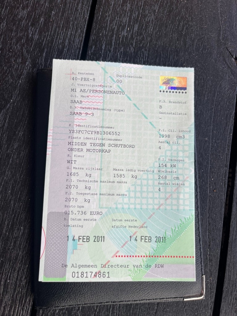 Hoofdafbeelding Saab 9-3