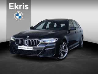 BMW 5 Serie Touring 530i xDrive | M Sportpakket | Verwarmd Stuurwiel | Achteruitrijcamera | Panoramadak | Stoelverwarming | Head-Up Display | PDC