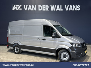 Volkswagen Crafter 2.0 TDI 140 pk L3H3 L2H2 Euro6 Airco | Camera | Cruisecontrol | Apple Carplay Android Auto, Chauffeursstoel, Parkeersensoren, Bijrijdersbank, 3000kg Trekvermogen, zilver