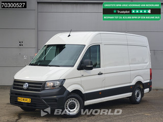 Hoofdafbeelding Volkswagen Crafter Volkswagen Crafter 102pk L3H3 Trekhaak Navi Airco Parkeersensorenv+ Euro6 L2H2 Airco Trekhaak