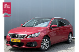 Peugeot 308 SW BWJ 2019 1.2 131 PK Blue Lease Premium NIEUWE DISTR.RIEM!! AUTOMAAT | PANORAMA | LEDER | CLIMA | ANDROID AUTO | APPLE CARPLAY | MULTIFUNCT. STUUR