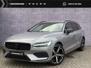 Volvo V60 2.0 T6 Plug-in hybrid AWD Essential | Black Pack | MJ 2026 | Leder | Blis | Adaptieve Cruise controle | 19" | Stuur + Stoelverwarming | Google | Camera | Getint glas |